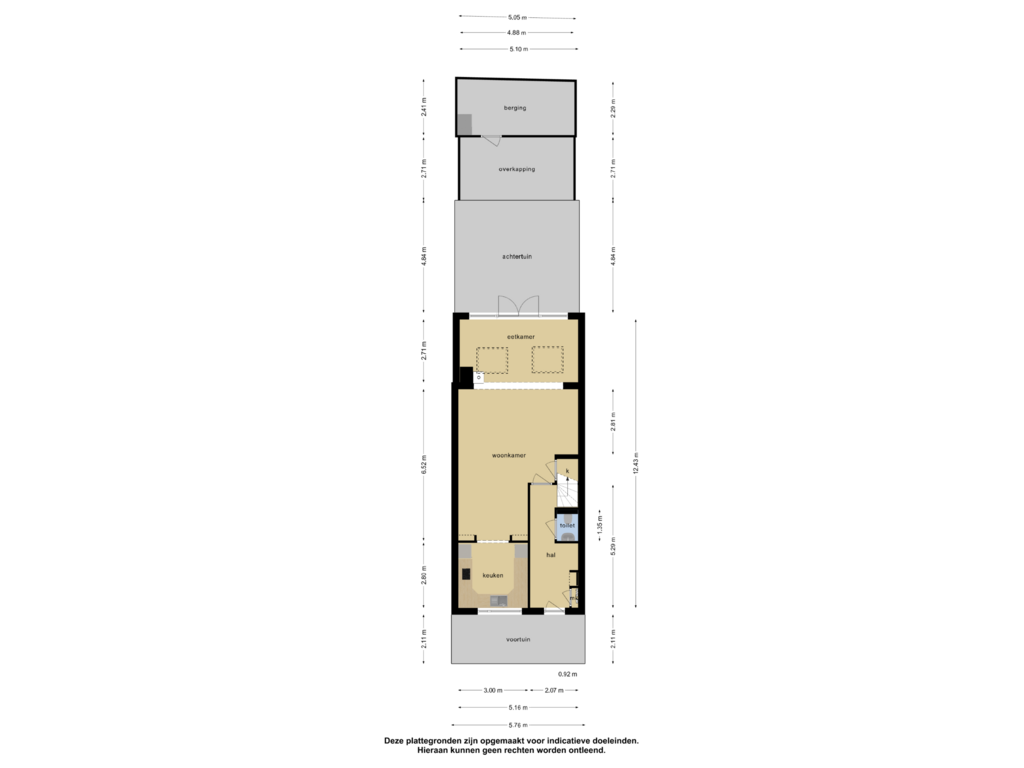 Bekijk plattegrond van Overzicht woning van Villa Fonteinkruid 53