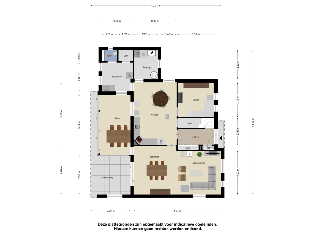 Bekijk plattegrond van Begane Grond van Tipweg 72