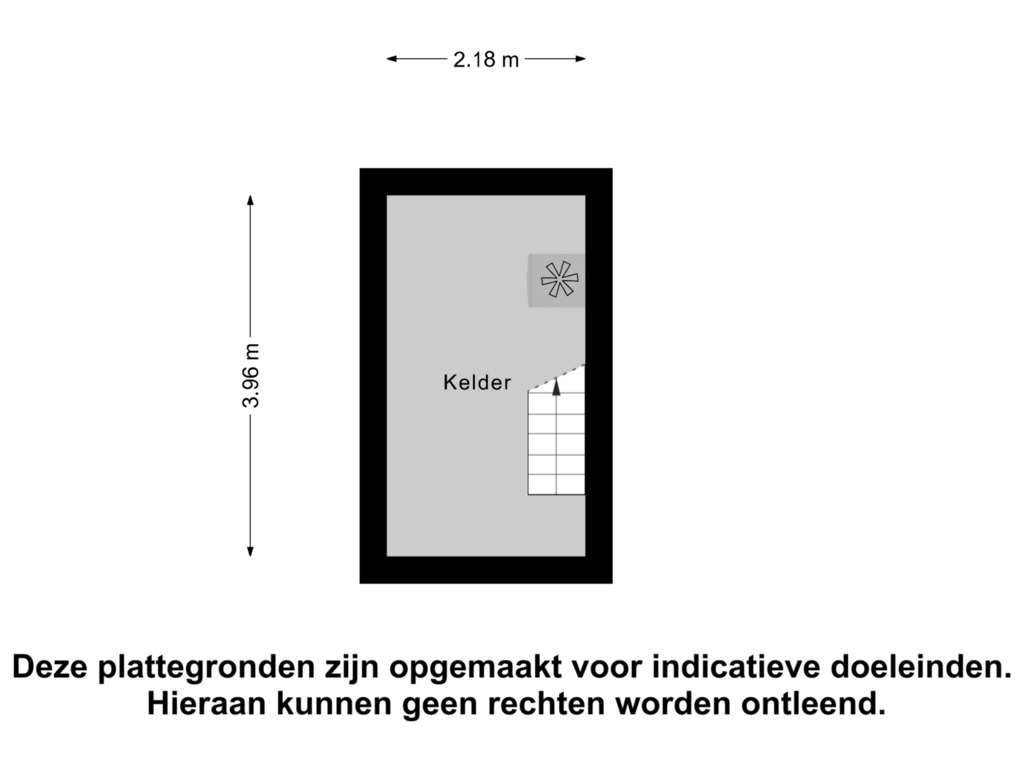 Bekijk plattegrond van Kelder van Tipweg 72