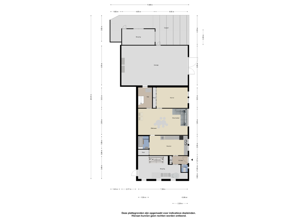 Bekijk plattegrond van Bijgebouw 1 van Tipweg 72