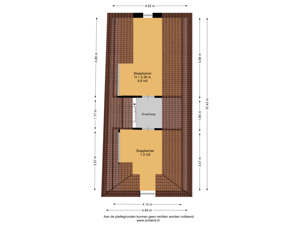 Bekijk plattegrond van 1e Verdieping van Rijksweg 130