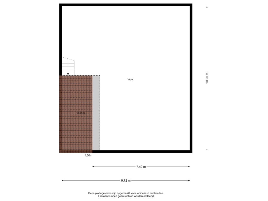 View floorplan of Vliering of Zuiderzeestraatweg 330