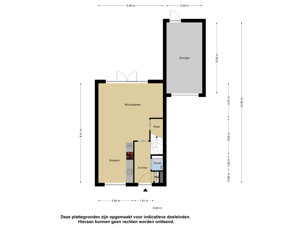 Bekijk plattegrond van Begane Grond van Maagd 13