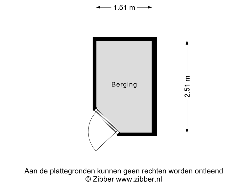 Bekijk plattegrond van Berging van van Essenstraat 42