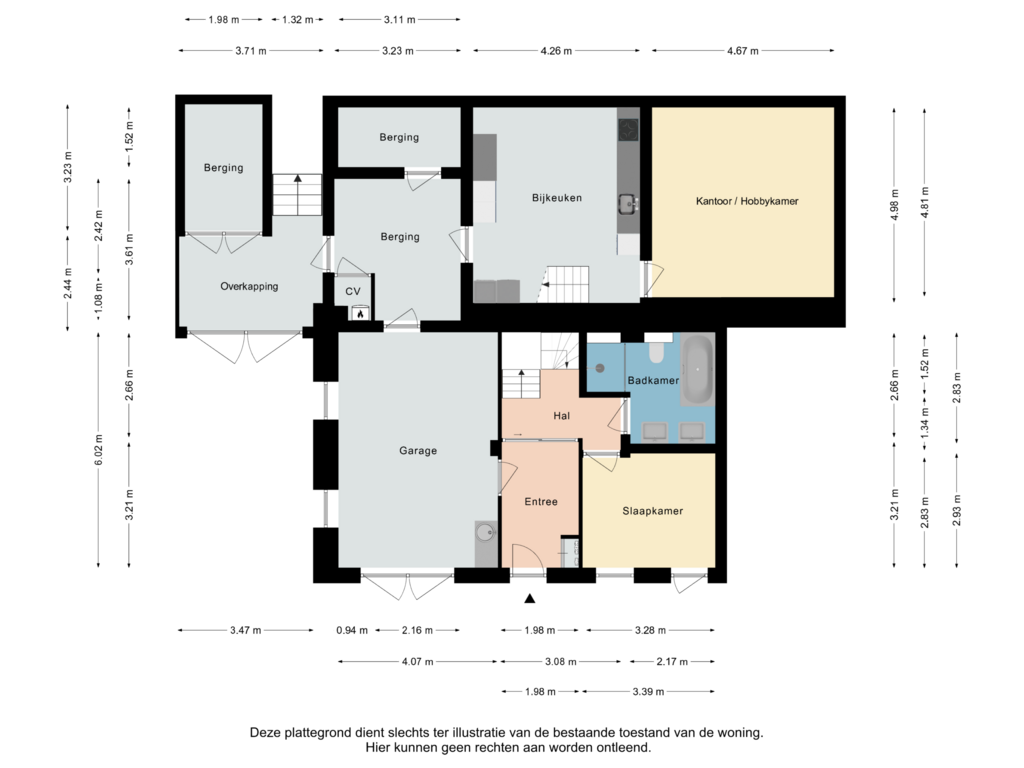 Bekijk plattegrond van Begane Grond van Reijmerstokkerdorpsstraat 45