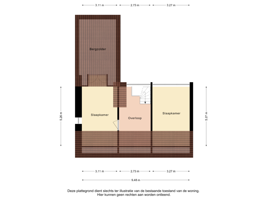 Bekijk plattegrond van Zolder van Reijmerstokkerdorpsstraat 45