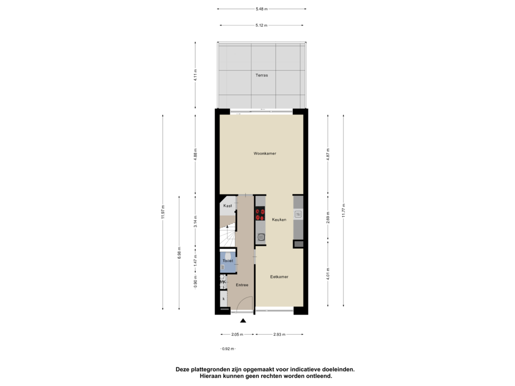 Bekijk plattegrond van Begane Grond van De Heerlijkheid 71