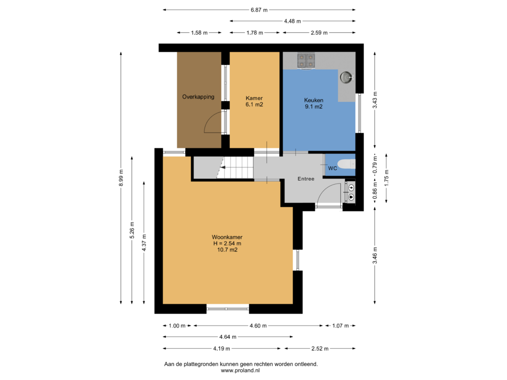 Bekijk plattegrond van Begane Grond van Koeplein 2