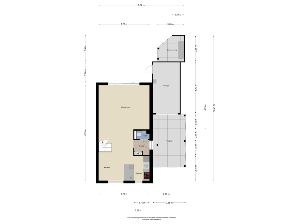 Bekijk plattegrond van Begane Grond van Van Doornerf 2