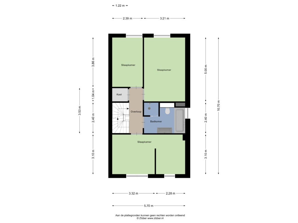 Bekijk plattegrond van Eerste Verdieping van Van Doornerf 2