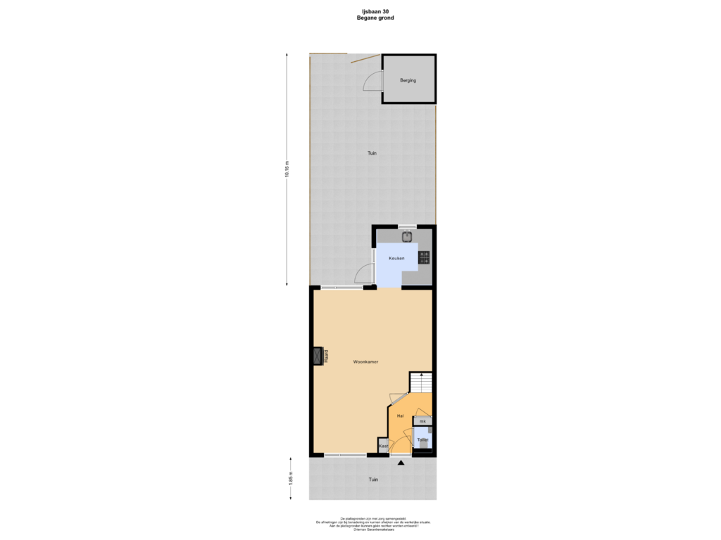 View floorplan of Situatie of IJsbaan 30