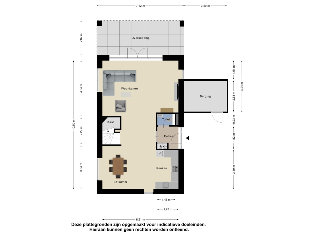 Bekijk plattegrond van Begane Grond van IJsvogel 8