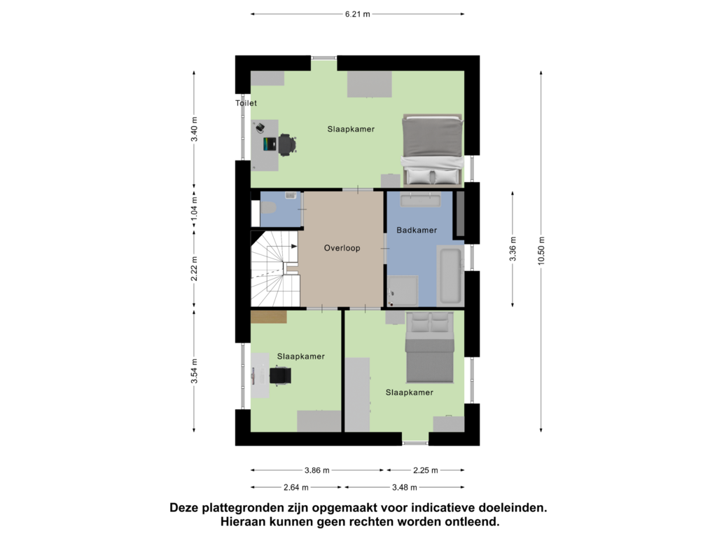 Bekijk plattegrond van Eerste Verdieping van IJsvogel 8