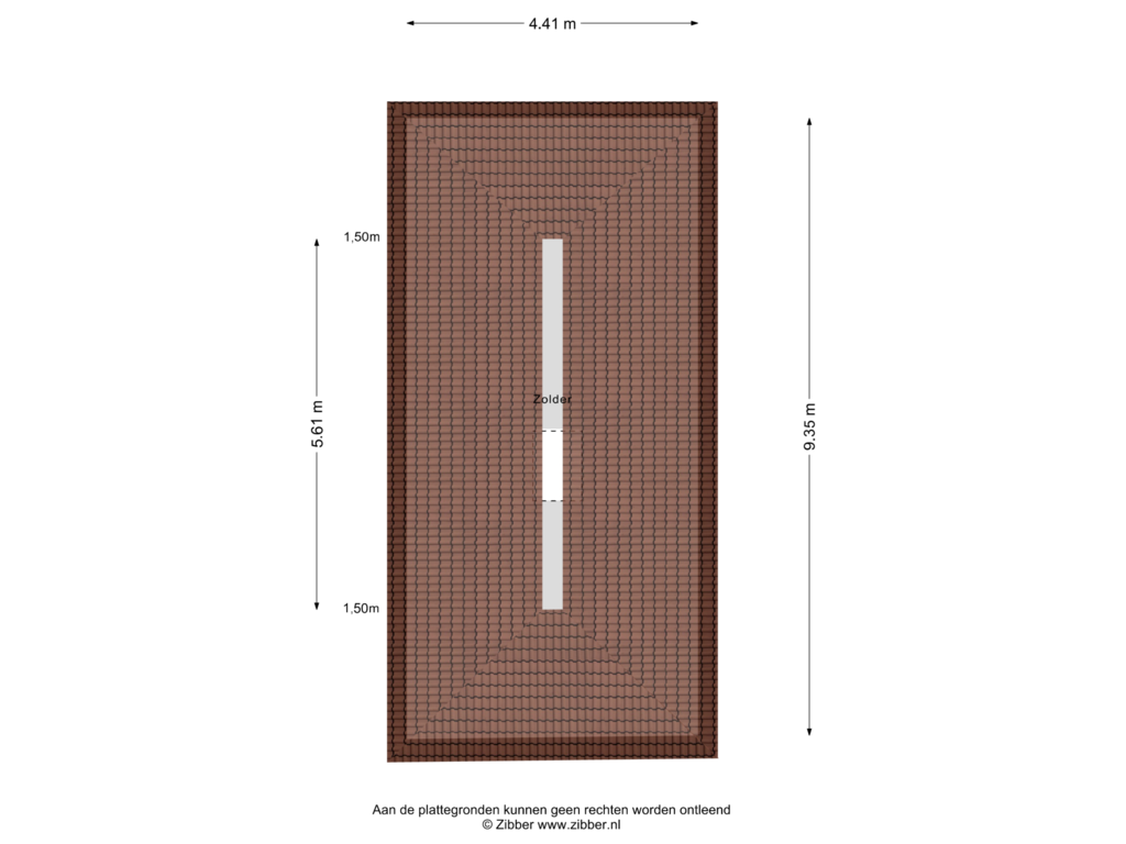 Bekijk plattegrond van Zolder van Crabethstraat 61