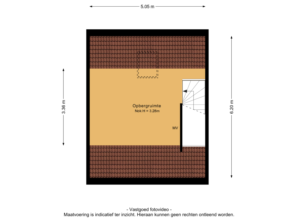 Bekijk plattegrond van 2e verdieping van Smidstraat 8