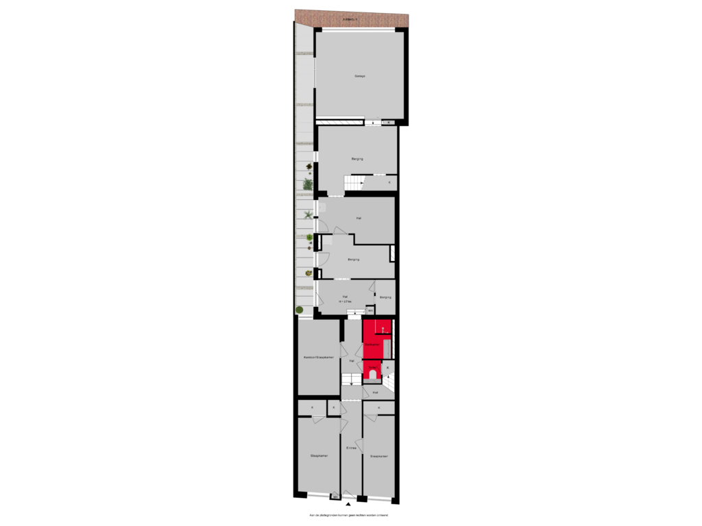 Bekijk plattegrond van Situatie van Voorstraat 104