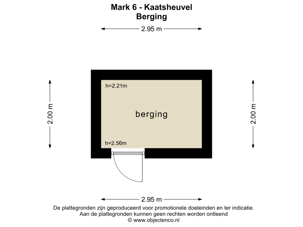 View floorplan of BERGING of Mark 6