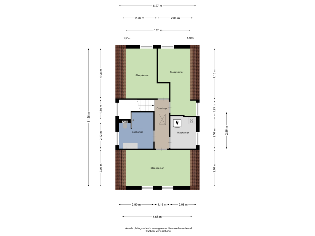 Bekijk plattegrond van Eerste Verdieping van Weidemolen 3