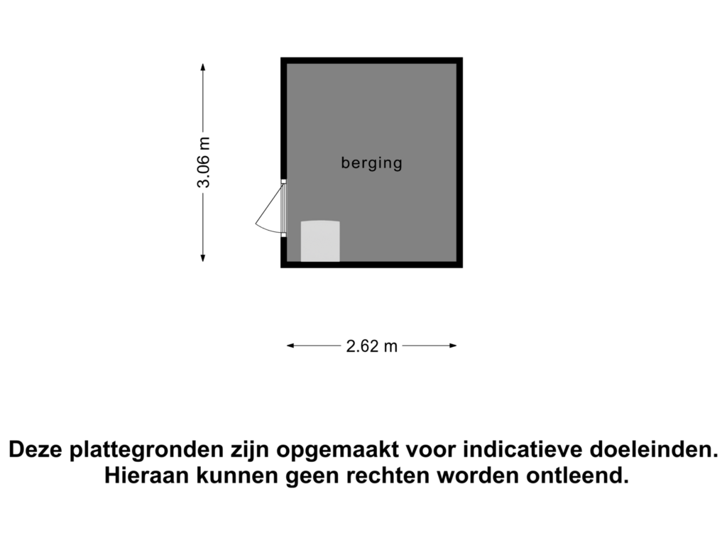 Bekijk plattegrond van Berging van Krekelveen 354