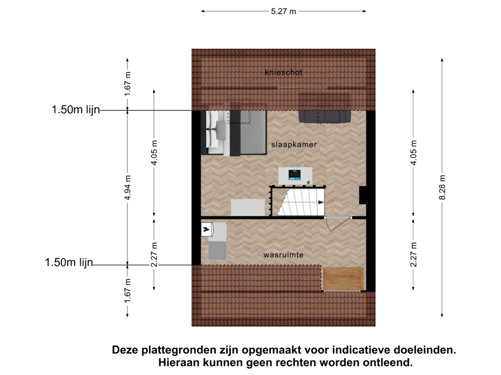 Bekijk plattegrond van 2e verdieping van Pastoor Pottersplein 55