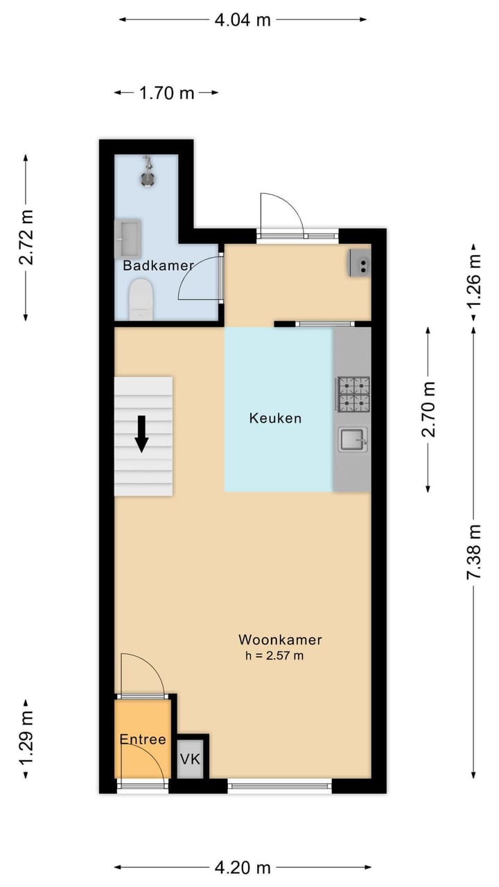Foto 28 van Ooststraat 1-A