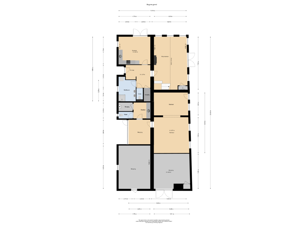 Bekijk plattegrond van Bijgebouw van Heerenbeek 1