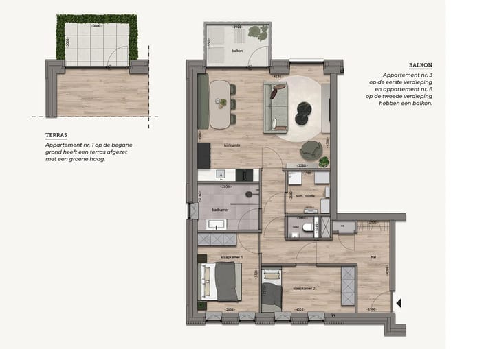 Foto 8 van District Y Nieuwbouw Appartementen (Bouwnr. 6.1)