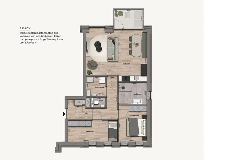 Photo 8 of District Y Nieuwbouw Appartementen (Bouwnr. 6.5)