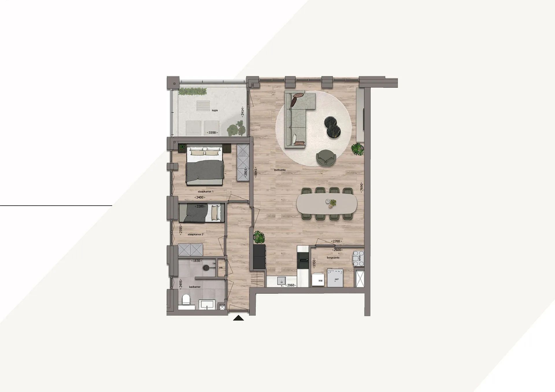 Foto 9 van District Y Opbouw Appartementen (Bouwnr. 1.06)