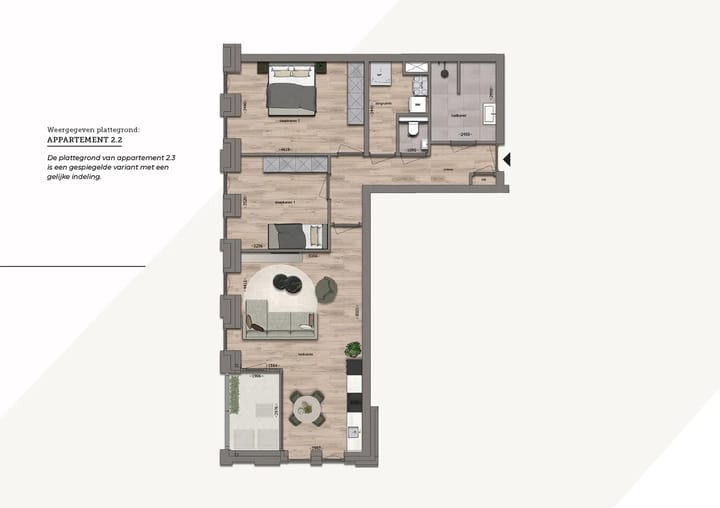 Foto 9 van District Y Opbouw Appartementen (Bouwnr. 2.02)