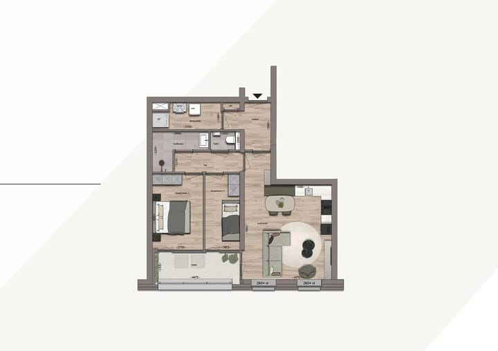 Foto 7 van District Y Opbouw Appartementen (Bouwnr. 1.01)