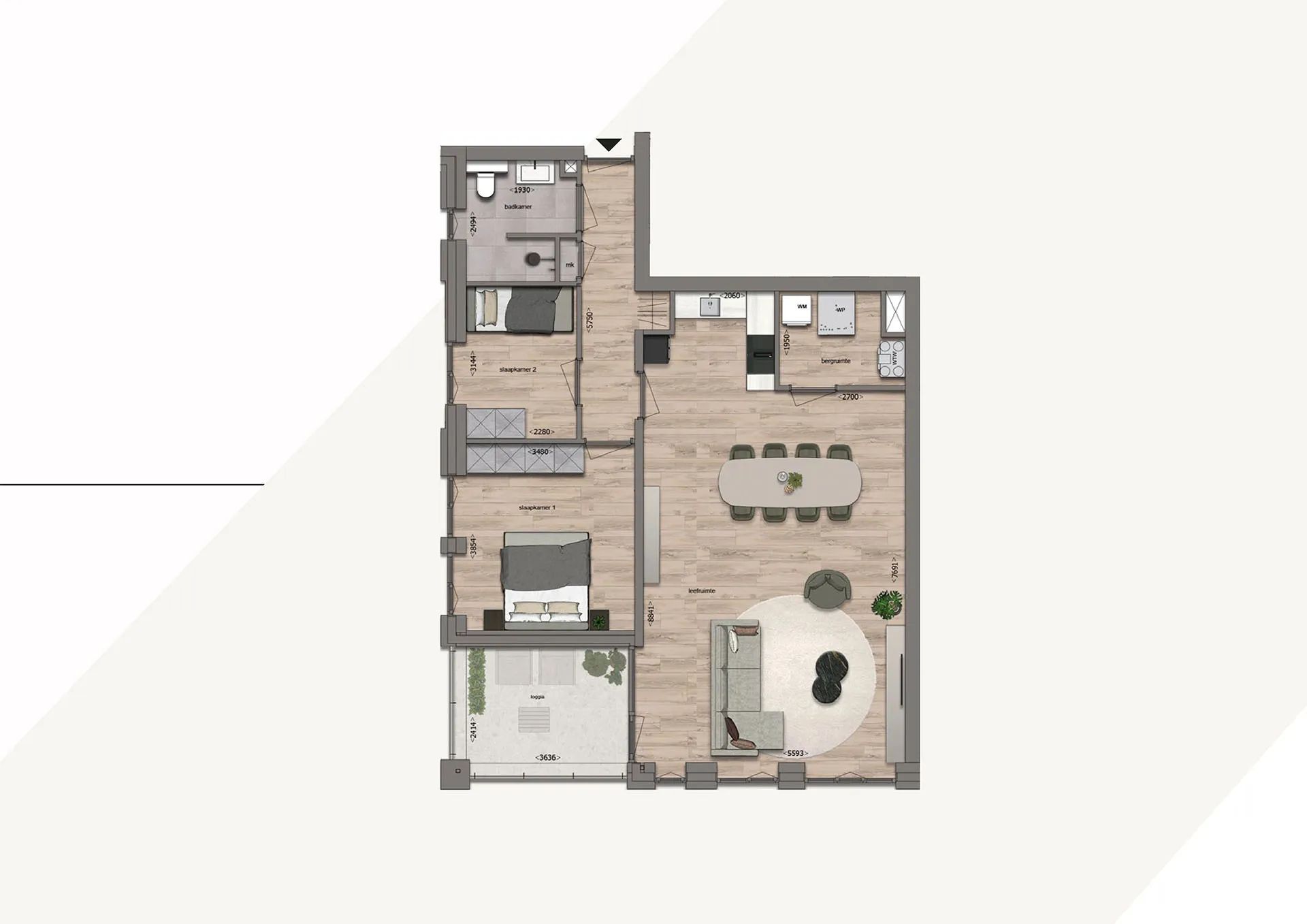 Foto 9 van District Y Opbouw Appartementen (Bouwnr. 2.09)