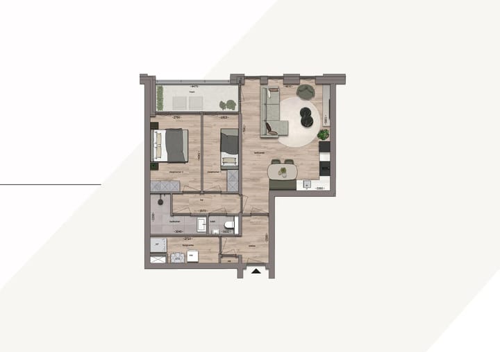 Foto 7 van District Y Opbouw Appartementen (Bouwnr. 3.04)