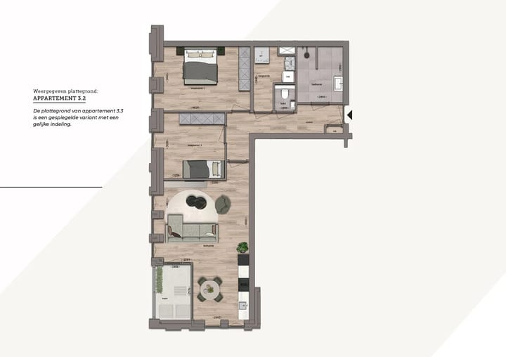 Foto 7 van District Y Opbouw Appartementen (Bouwnr. 3.03)