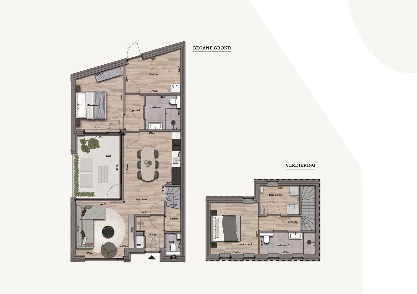 Foto 5 van District Y Patiowoningen (Bouwnr. 5.03)