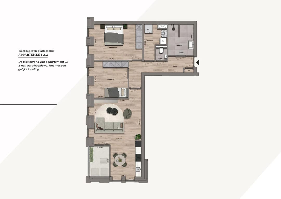 Foto 7 van District Y Opbouw Appartementen (Bouwnr. 2.03)