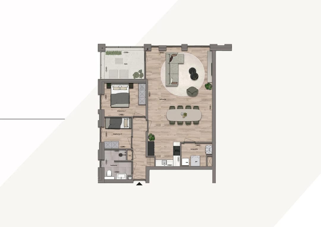 Foto 7 van District Y Opbouw Appartementen (Bouwnr. 2.06)