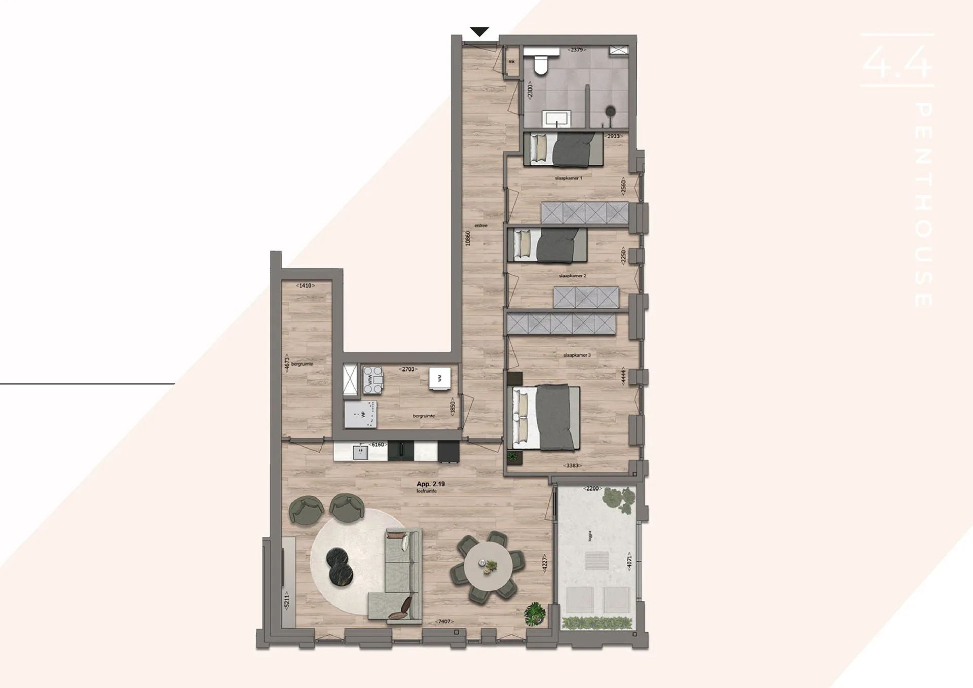 Foto 9 van District Y Penthouses (Bouwnr. 4.4)