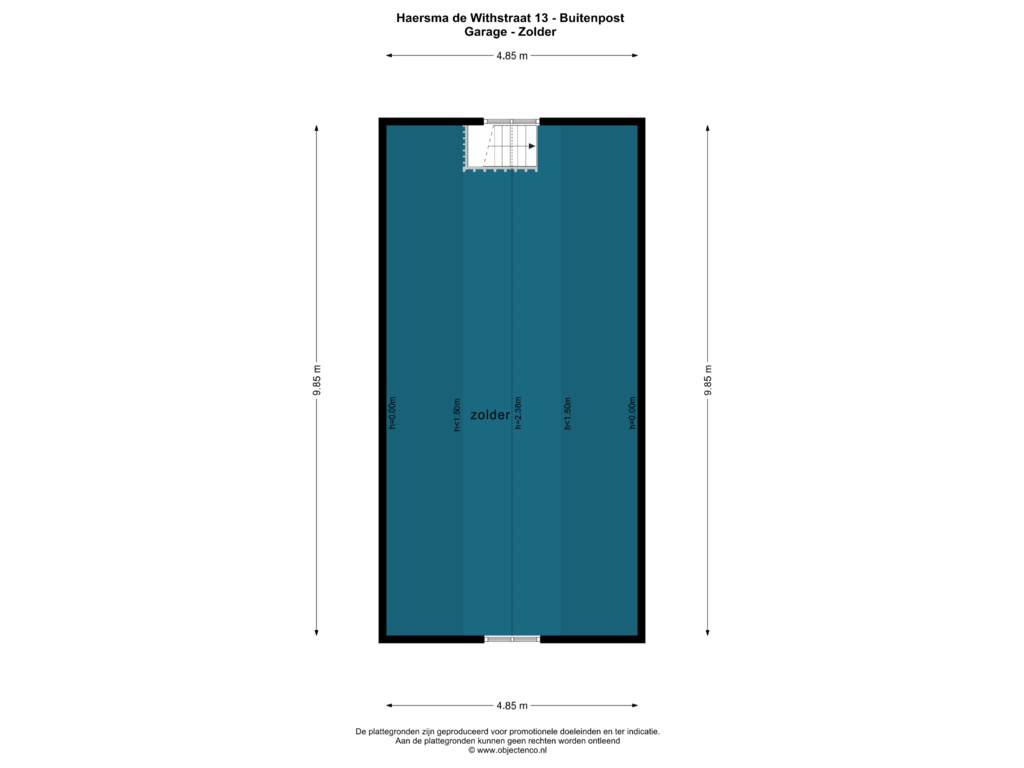 Bekijk plattegrond van ZOLDER van Haersma de Withstraat 13