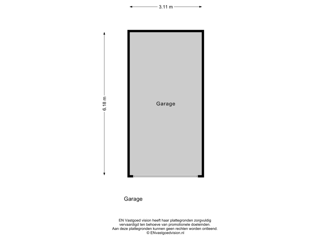 Bekijk plattegrond van Garage van Goesinnestraat 2