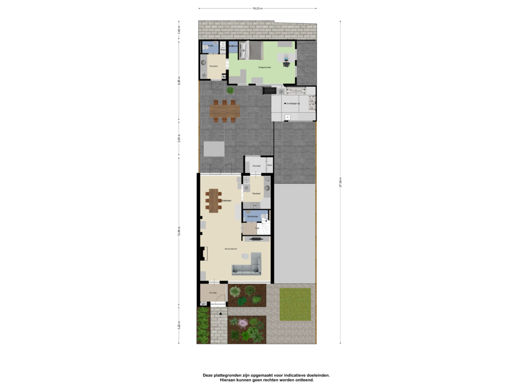 Bekijk plattegrond van Begane Grond Tuin van De Oeverloper 451