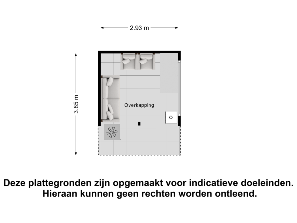 Bekijk plattegrond van Overkapping van De Oeverloper 451