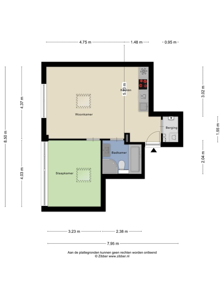 Foto 33 van Limmerhoek 24-F