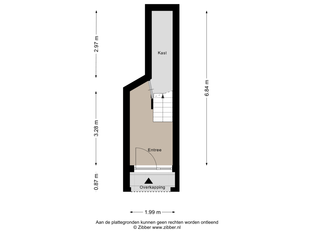 Bekijk plattegrond van Begane Grond van Emmastraat 32