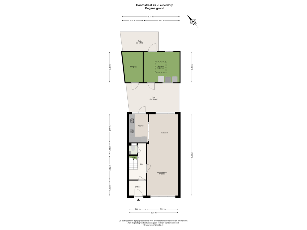 Bekijk plattegrond van Begane_grond van Hoofdstraat 25