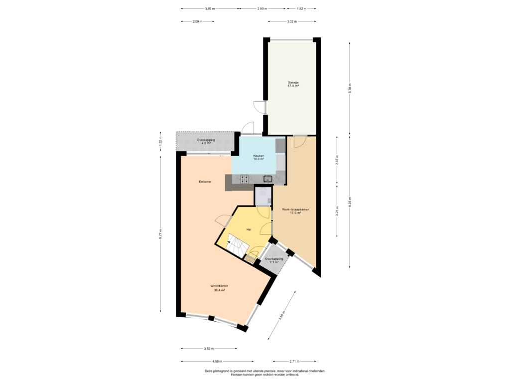 Bekijk plattegrond van Begane Grond van Torenvalk 3