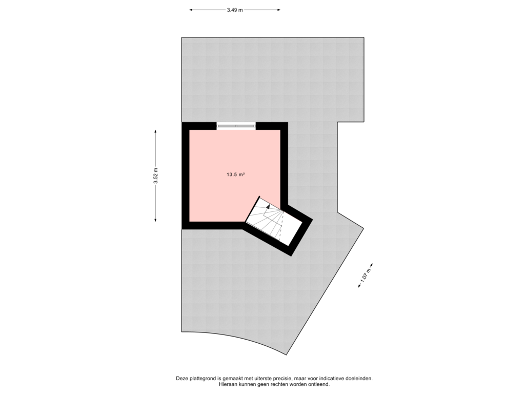 Bekijk plattegrond van 2e Verdieping van Torenvalk 3