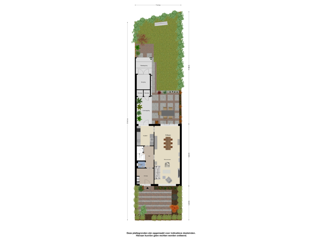 Bekijk plattegrond van Begane grond_tuin van Goorstraat 8