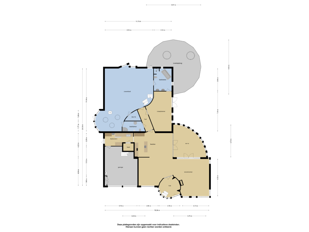 Bekijk plattegrond van Begane grond van De Scheifelaar 207