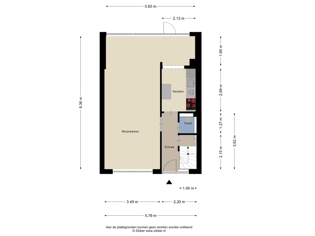 Bekijk plattegrond van Begane Grond van Magnoliastraat 98